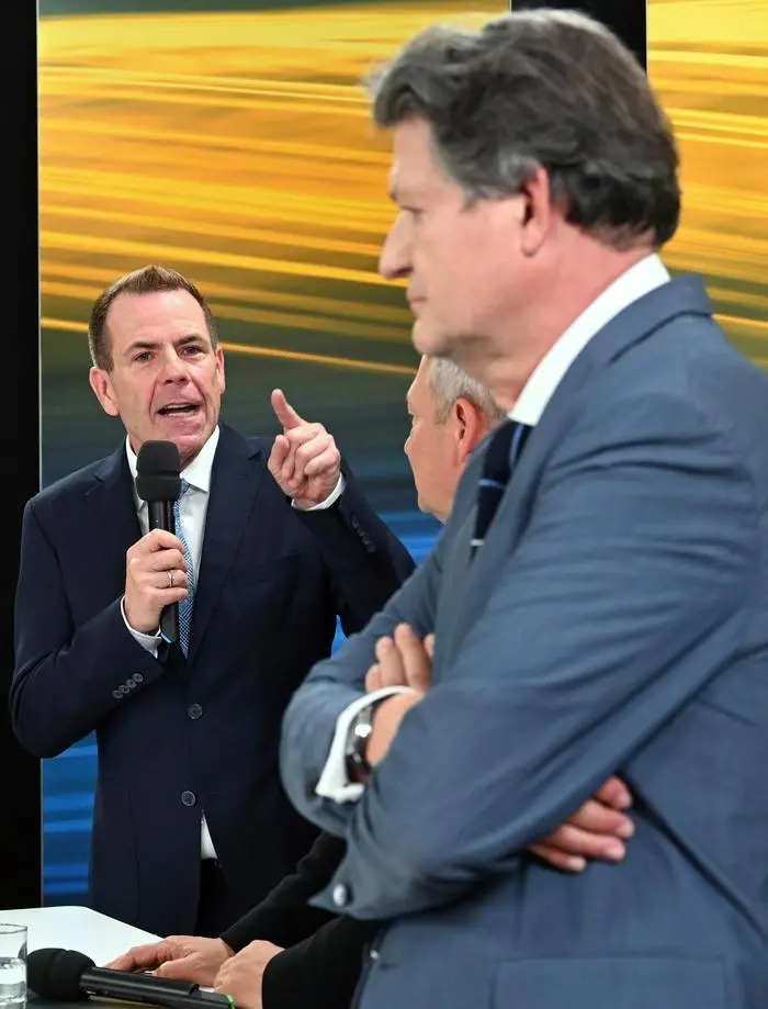 Schon im EU-Wahlkampf meilenweit auseinander: Vilimsky und Brandstätter